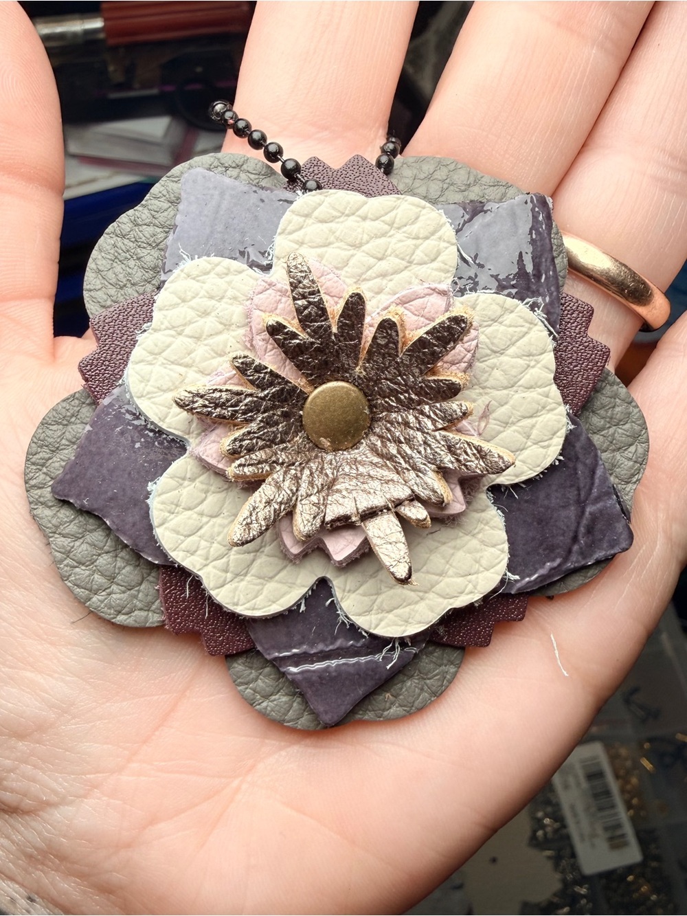 Handmade Floral Charm